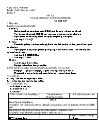 Giáo án Ngữ văn 9 - Tuần 1, Tiết 1-5- Năm học