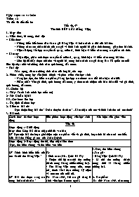 Giáo án Ngữ văn 9 - Tuần 12, Tiết 56-60 - Năm