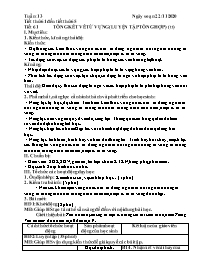 Giáo án Ngữ văn 9 - Tuần 13, Tiết 61-65 - Năm