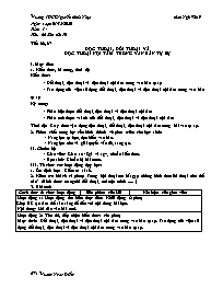 Giáo án Ngữ văn 9 - Tuần 14 - Năm học 2020-20