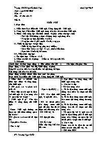 Giáo án Ngữ văn 9 - Tuần 19, Tiết 91-95 - Năm
