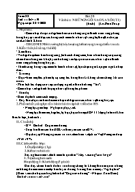 Giáo án Ngữ văn 9 - Tuần 28 - Năm học 2021-20