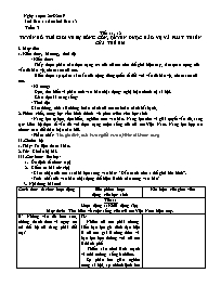 Giáo án Ngữ Văn 9 - Tuần 3, Tiết 11-15 - Năm 