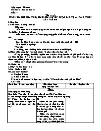Giáo án Ngữ văn 9 - Tuần 3, Tiết 11-15 - Năm 