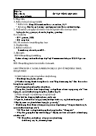 Giáo án Ngữ văn 9 - Tuần 30 - Năm học 2021-20