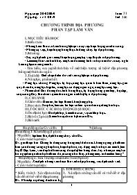 Giáo án Ngữ văn 9 - Tuần 31 - Năm học 2019-20