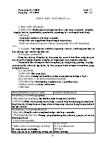 Giáo án Ngữ văn 9 - Tuần 32 - Năm học 2019-20