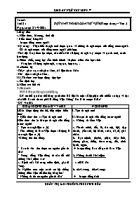 Giáo án Ngữ văn 9 - Tuần 5 - Năm học 2021-202