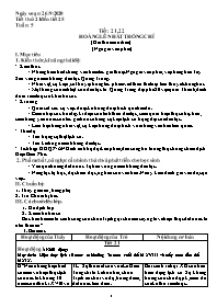 Giáo án Ngữ văn 9 - Tuần 5, Tiết 21-25 - Năm 