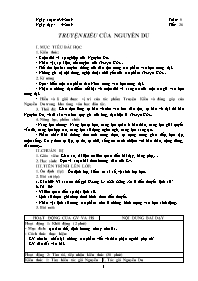 Giáo án Ngữ văn 9 - Tuần 6 - Năm học 2019-202