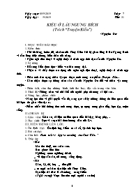 Giáo án Ngữ văn 9 - Tuần 7 - Năm học 2019-202