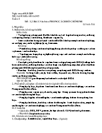 Giáo án Ngữ văn Lớp 9 - Tuần 1, Tiết 1-5 - Nă