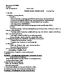 Giáo án Ngữ văn Lớp 9 - Tuần 1, Tiết 1-5 - Nă
