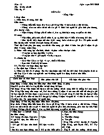 Giáo án Ngữ văn Lớp 9 - Tuần 12, Tiết 56-60 -