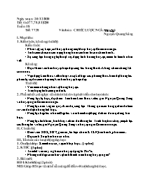 Giáo án Ngữ văn Lớp 9 - Tuần 18 - Năm học 202