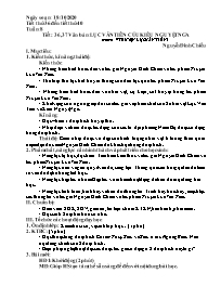 Giáo án Ngữ văn Lớp 9 - Tuần 8, Tiết 36-40 - 