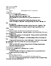 Giáo án Ngữ văn Lớp 9 - Tuần 9 - Năm học 2020