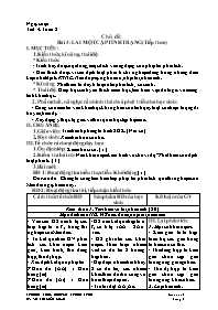 Giáo án Sinh học 9 - Tuần 2 - Võ Thị Kiều Loa