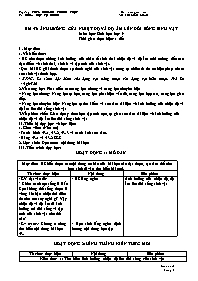 Giáo án Sinh học 9 - Tuần 22 - Võ Thị Kiều Lo
