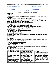 Giáo án Sinh học 9 - Tuần 25 - Năm học 2021-2