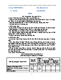 Giáo án Sinh học 9 - Tuần 30 - Năm học 2021-2