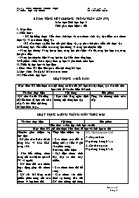 Giáo án Sinh học 9 - Tuần 34 - Võ Thị Kiều Lo