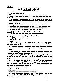 Giáo án Sinh học 9 - Tuần 5 - Võ Thị Kiều Loa