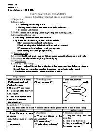 Giáo án Tiếng Anh 9 - Week 26 - Năm học 2020-