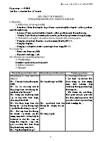 Giáo án Tin học 9 - Tiết 11+12, Bài thực hành