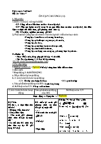 Giáo án Toán 7 (Đại số) - Tuần 7 - Năm học 20