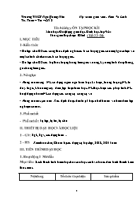 Giáo án Toán 9 (Hình học) - Tuần 17 - Năm học