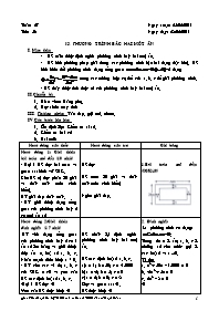 Giáo án Toán 9 - Tiết 53, Bài 3: Phương trình