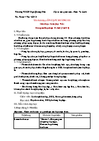 Giáo án Toán 9 - Tuần 19 - Năm học 2023-2024 