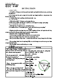 Giáo án Toán 9 - Tuần 22 - Năm học 2019-2020