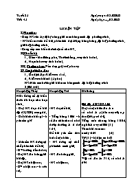 Giáo án Toán 9 - Tuần 23, Tiết 45: Luyện tập 