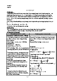 Giáo án Toán 9 - Tuần 25 - Năm học 2021-2022