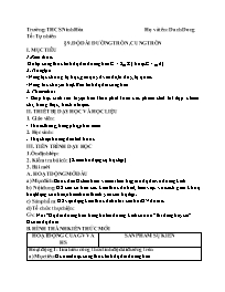 Giáo án Toán 9 - Tuần 26 - Năm học 2021-2022 