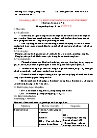 Giáo án Toán Lớp 9 - Tuần 14 - Năm học 2023-2