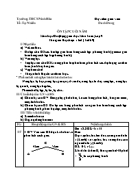 Giáo án Toán Lớp 9 - Tuần 35 - Năm học 2021-2