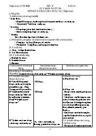 Giáo án Tự chọn Ngữ văn 6 - Tuần 6, Tiết 4: R