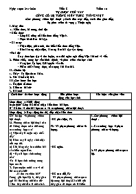 Giáo án Tự chọn Ngữ văn 9 - Tiết 8: Củng cố h