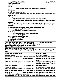 Giáo án Tự chọn Ngữ văn 9 - Tuần 11, Tiết 9: 