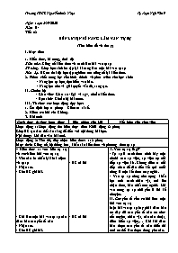 Giáo án Tự chọn Ngữ văn 9 - Tuần 4, Tiết 2: R