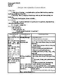 Giáo án Tự chọn Ngữ văn 9 - Tuần 5, Tiết 5: Ô