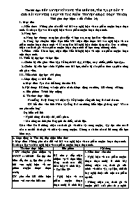 Giáo án Tự chọn Ngữ văn Lớp 9 - Tuần 24, Bài: