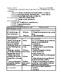 Giáo án Tự chọn Ngữ văn Lớp 9 - Tuần 4, Tiết 