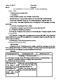 Giáo án Vật lí 9 - Tuần 14+15