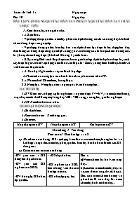 Giáo án Vật lí 9 - Tuần 16+17