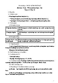 Giáo án Vật lí 9 - Tuần 24