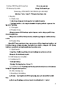Giáo án Vật lí 9 - Tuần 31+32 - Khổng Thị Tha